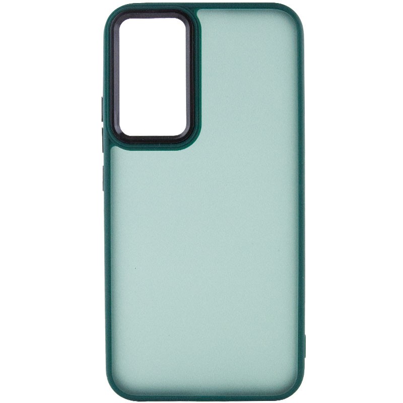 Накладка TPU+PC Lyon Frosted для Moto G22 (Green)-0
