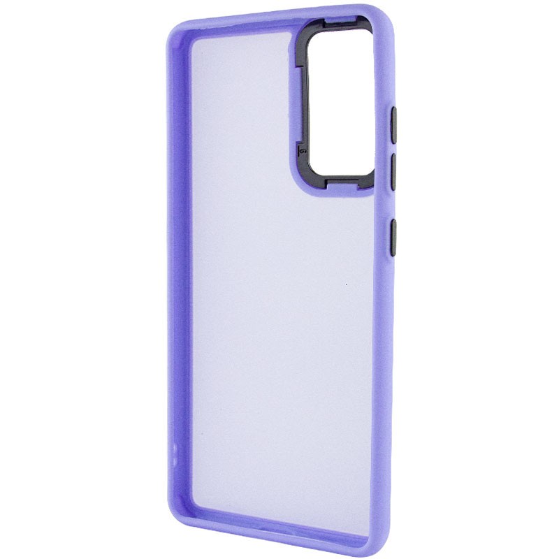 Накладка TPU+PC Lyon Frosted для Moto G22 (Purple)-1