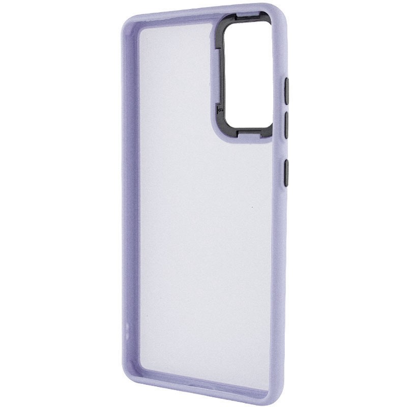Накладка TPU+PC Lyon Frosted для Moto G22 (Lavander grey)-1