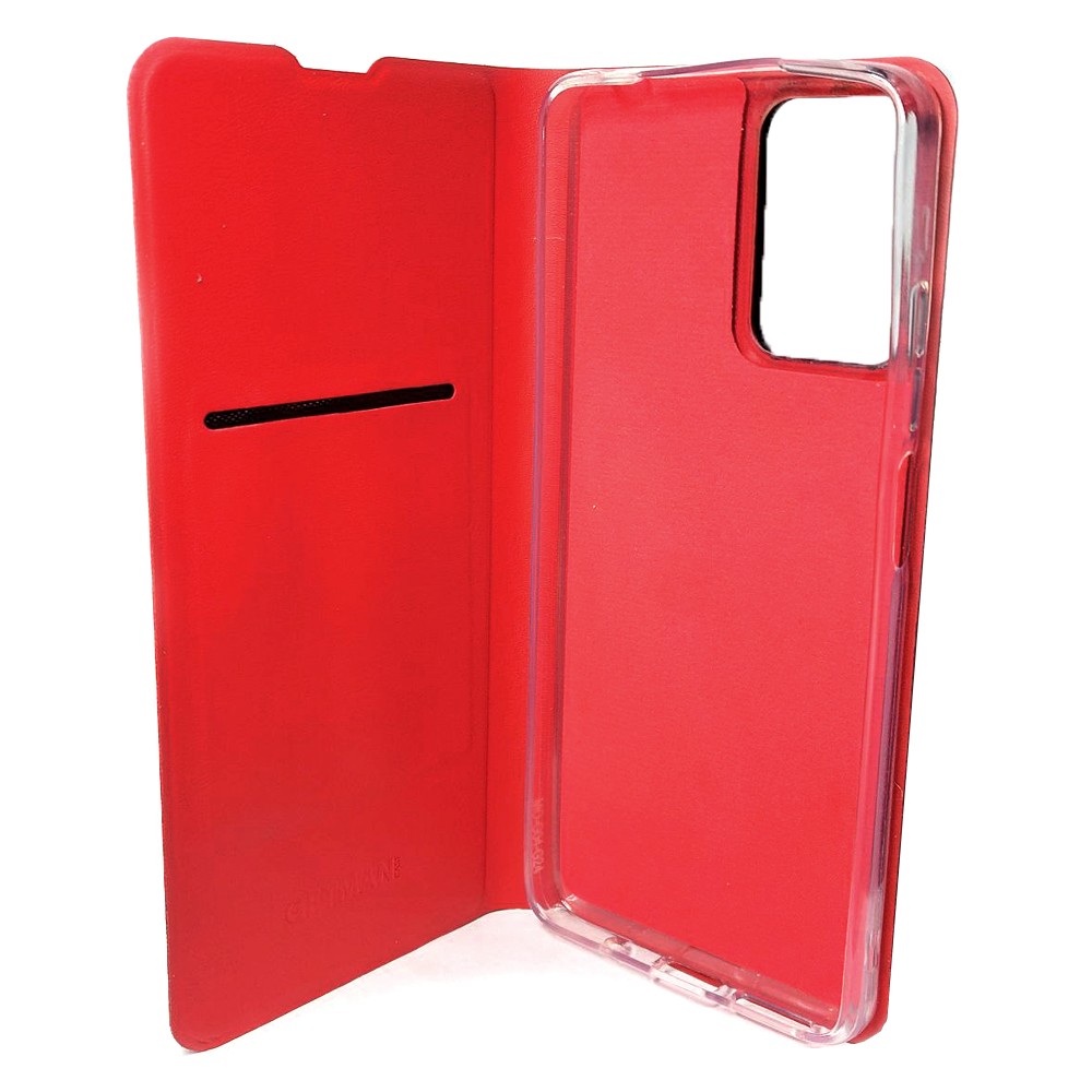Книжка GETMAN Elegant (PU) для Moto G24/G04/G04s/E14 (Червона)-2
