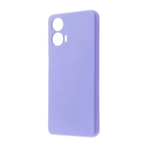 Silicone Case Full Camera для Moto G24 Power Light purple-0