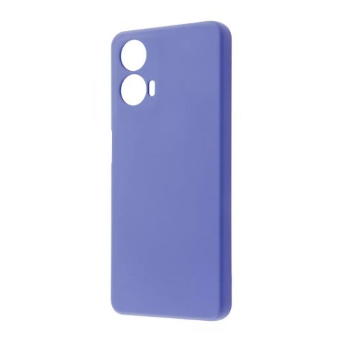 Silicone Case Full Camera для Moto G24 Power Lavander grey-0