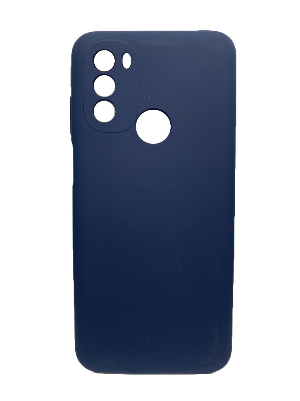 Silicone Case Full Camera для Moto G31 Dark Blue-0