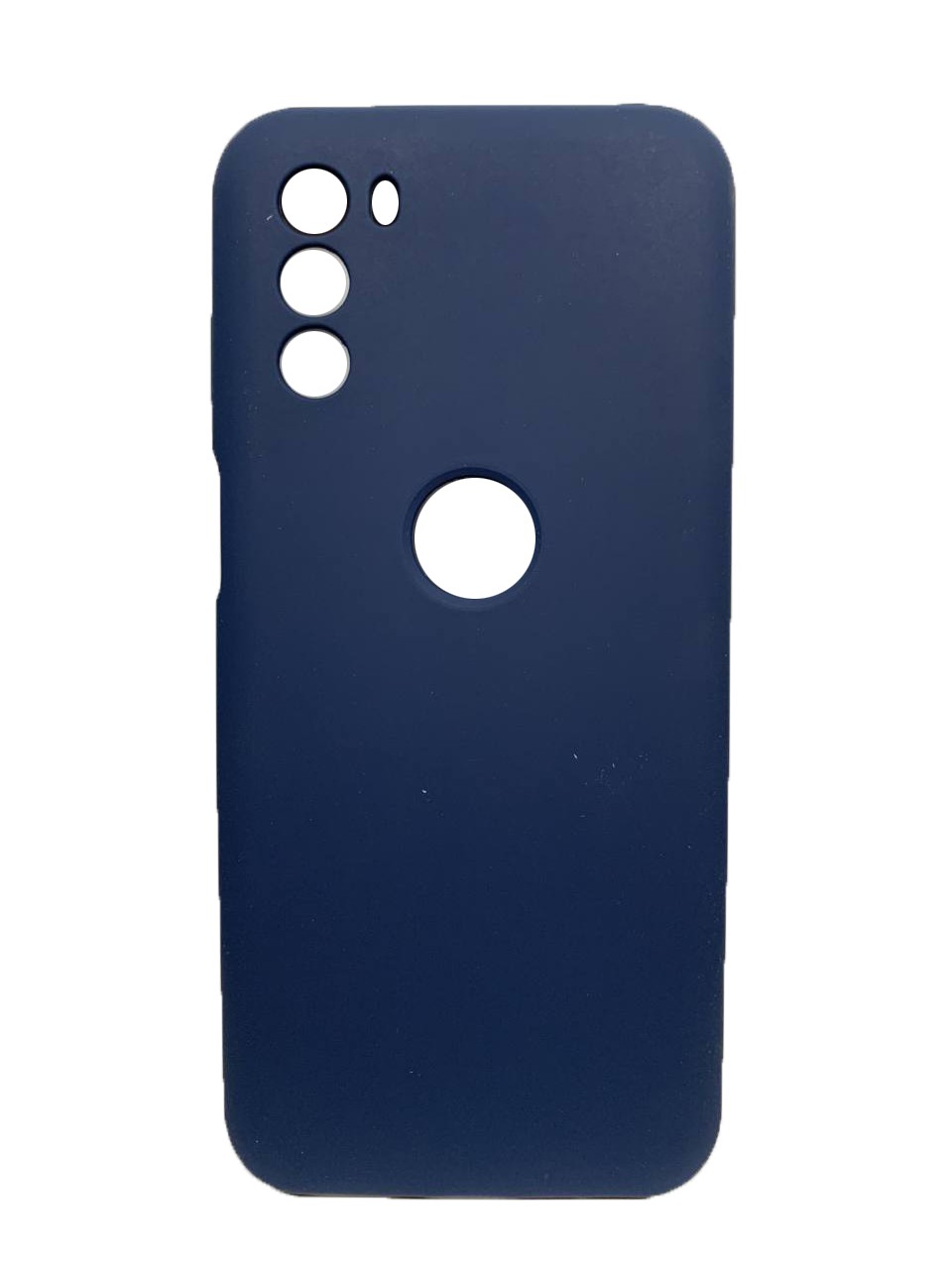 Silicone Case Full Camera для Moto G41 Dark blue-0