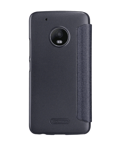 Чохол-книжка Nillkin Sparkle Leather для Motorola Moto G5 Plus чорна-1