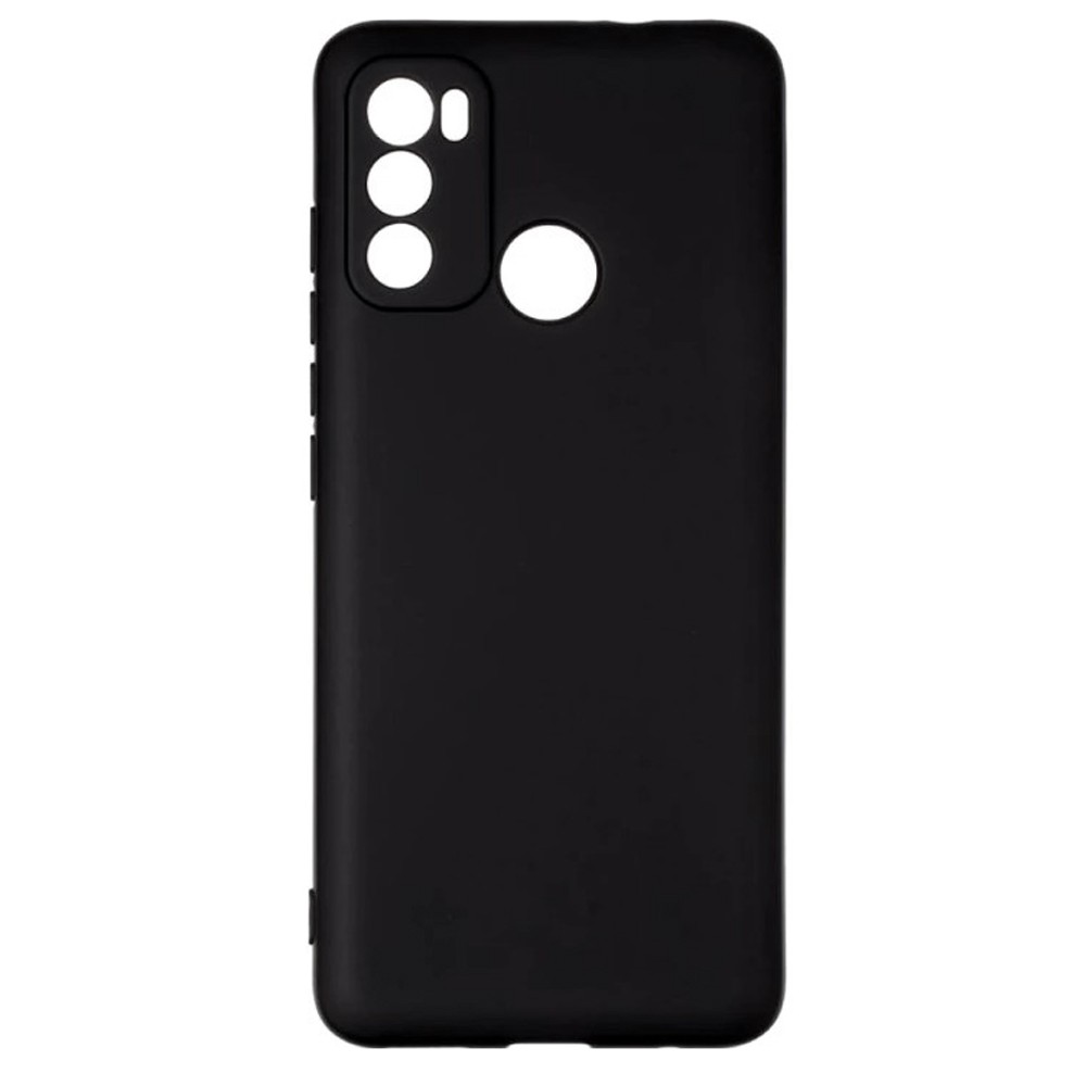 Silicone Case Full Camera для Moto G60 Black-0