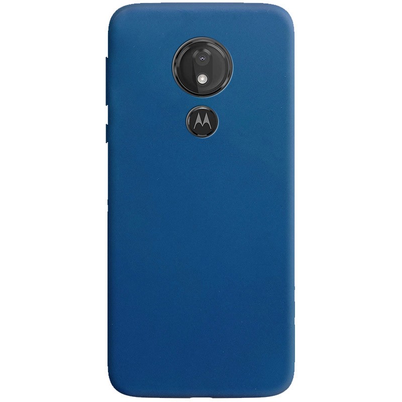 Накладка Candy для Moto G7 Power синя-0