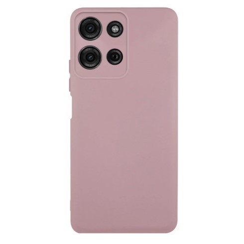 Silicone Case Full Camera для Moto G75 Pink sand-0