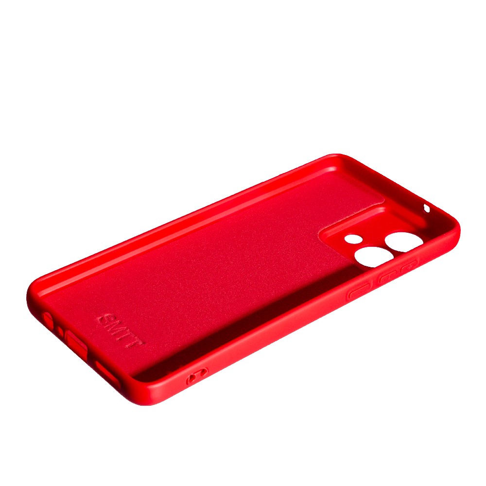 Чохол Silicone SMTT для Moto G84 силіконовий червоний-1