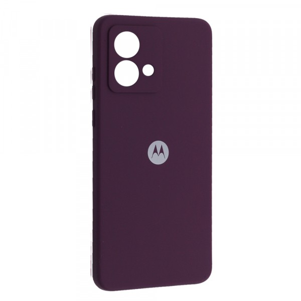 Silicone Cover My Color Full Protective (A) для Moto G84 (Grape)-0