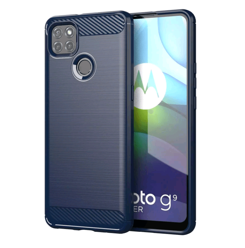 Накладка Ultimate Experience для Moto G9 Power Синя-0