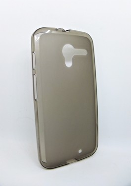 Накладка для Motorola Moto X чорна (силікон)-0