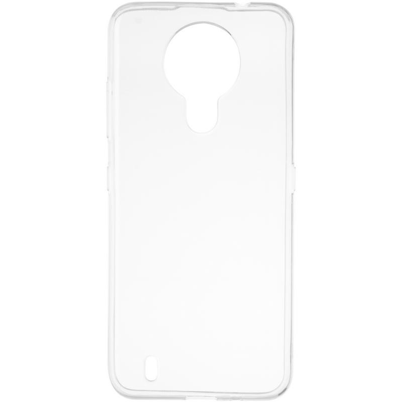 Накладка силіконова для Nokia 1.4   (прозора)-0