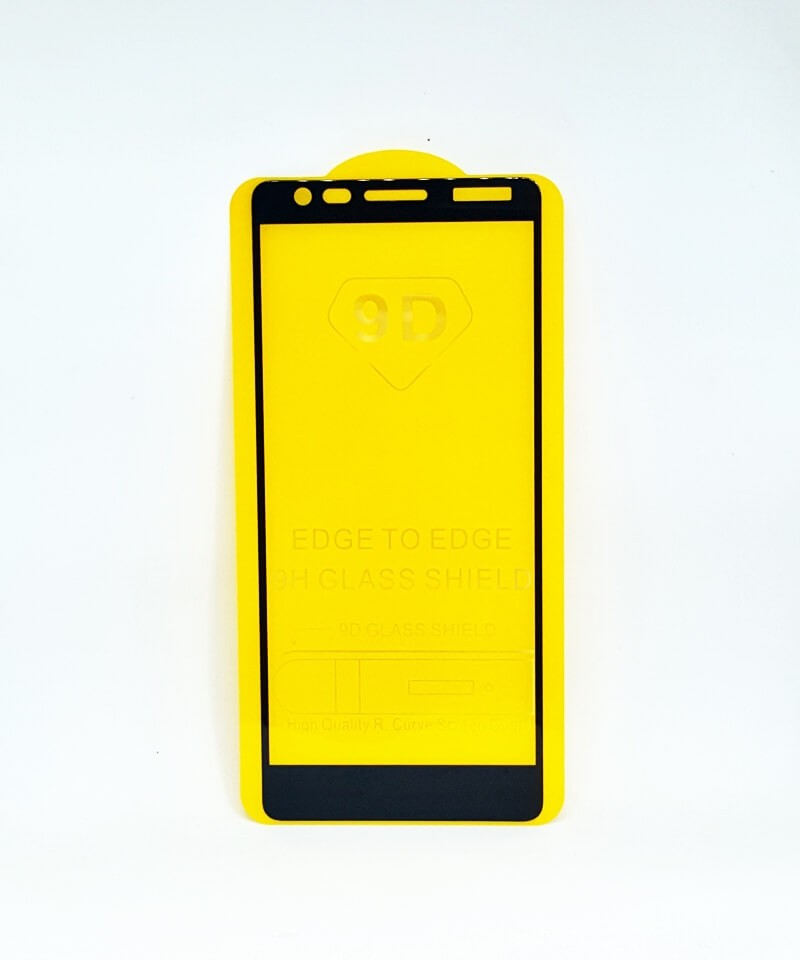 Захисне скло 3D для Nokia 3 чорне-0