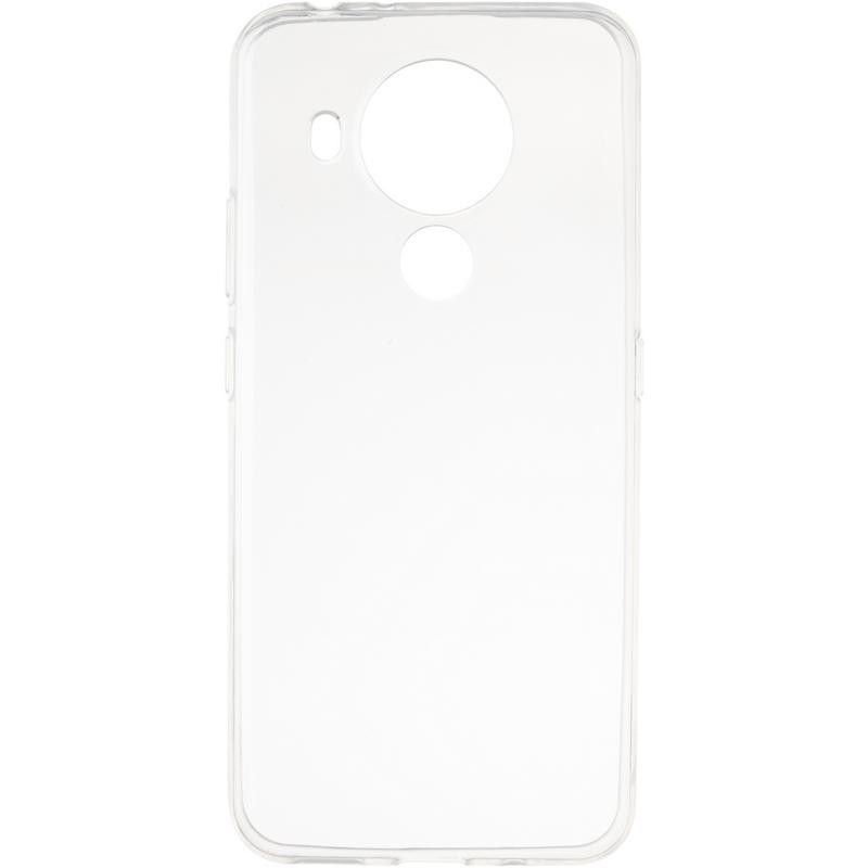 Накладка силіконова для Nokia 3.4  (прозора)-0
