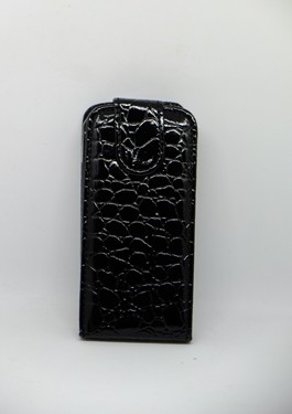 Фліп Croco Classic Nokia Asha 305/306 чорний-0