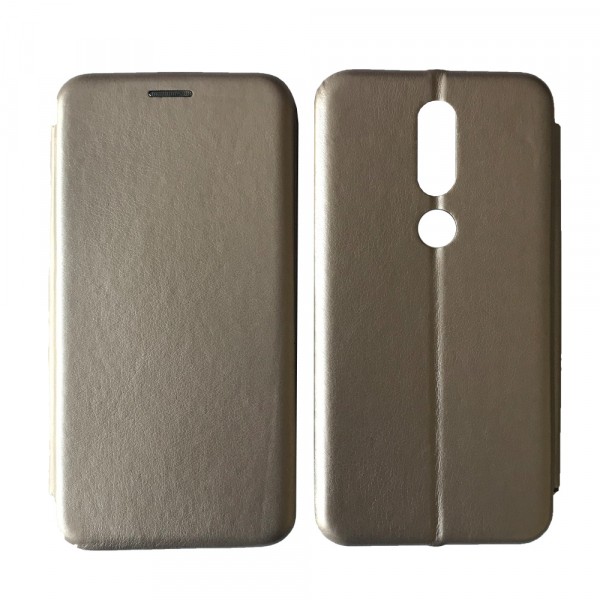 Книжка Premium для Nokia 4.2 (2019) золота-0