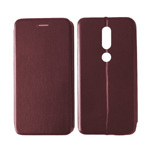 Книжка Premium для Nokia 4.2 (2019) марсала-0