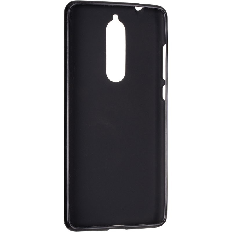 Накладка Soft silicone для Nokia 5.1 чорна-1