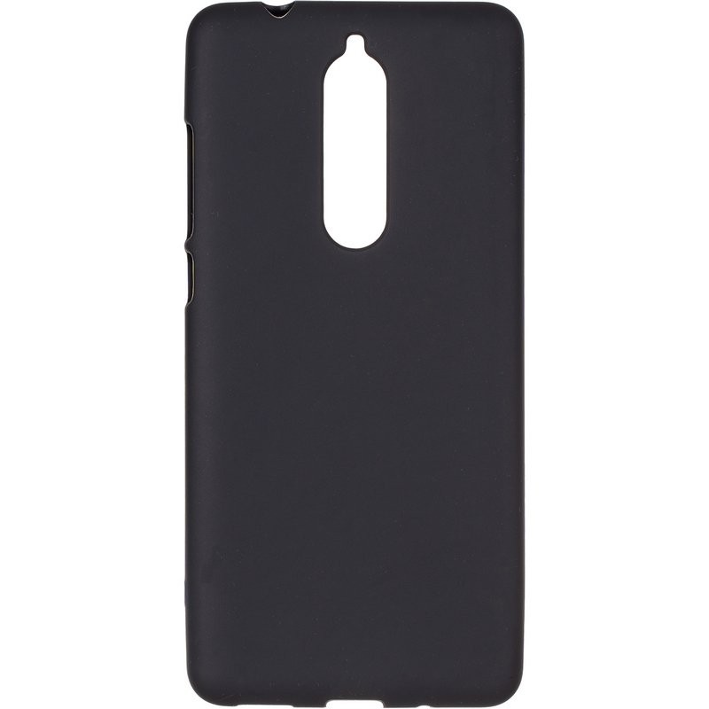 Накладка Soft silicone для Nokia 5.1 чорна-0