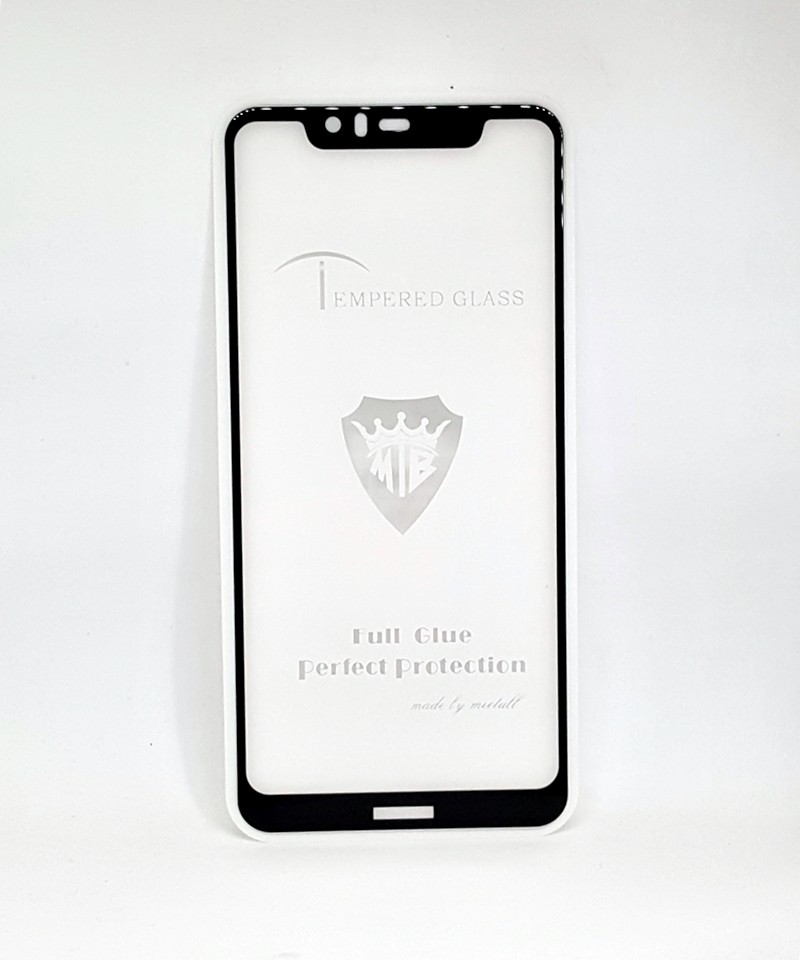 Захисне скло Full Glue PREMIUM nokia 5.1 Plus black-0