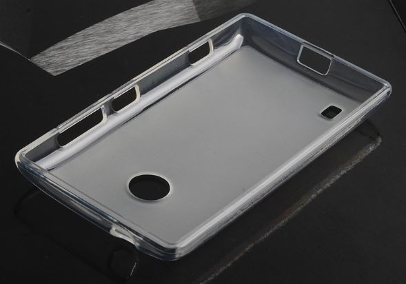 Накладка  для Nokia 520 білий силікон-1