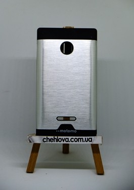 Накладка Motomo для Nokia Lumia 532 срібна-0