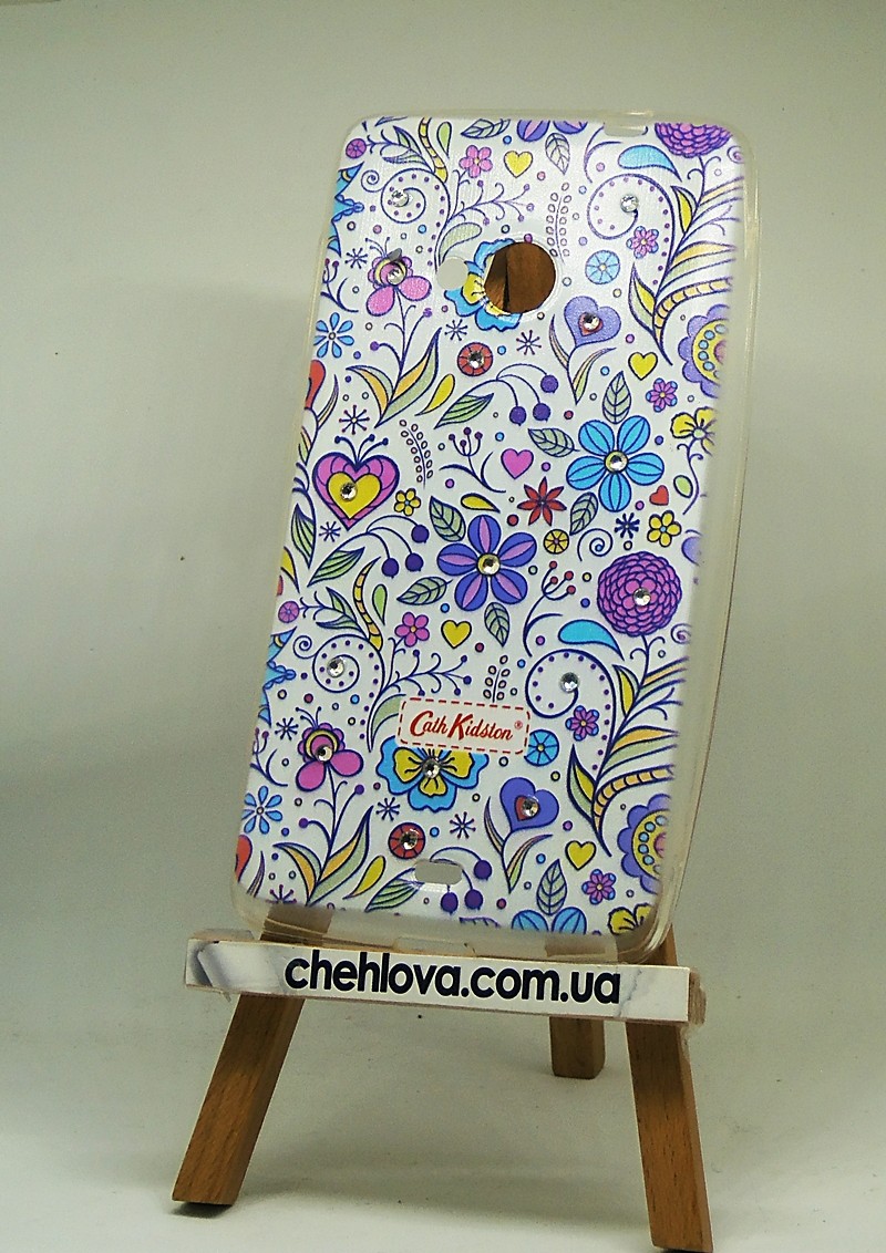 Diamond Silicone Nokia 535 (Microsoft) Cath Kidston Lovely Dreams-0