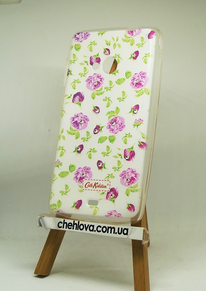 Diamond Silicone Nokia 535 (Microsoft) Cath Kidston Wedding Flowers-0