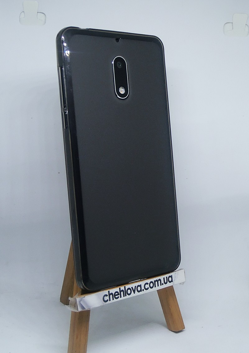 Накладка для Nokia 6 прозорий силікон-0