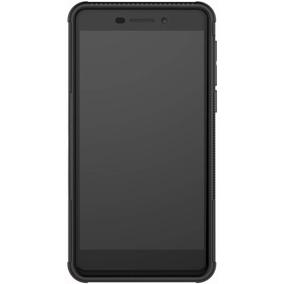 Протиударний чохол Shield для Nokia 6.1 з підставкою чорний-3