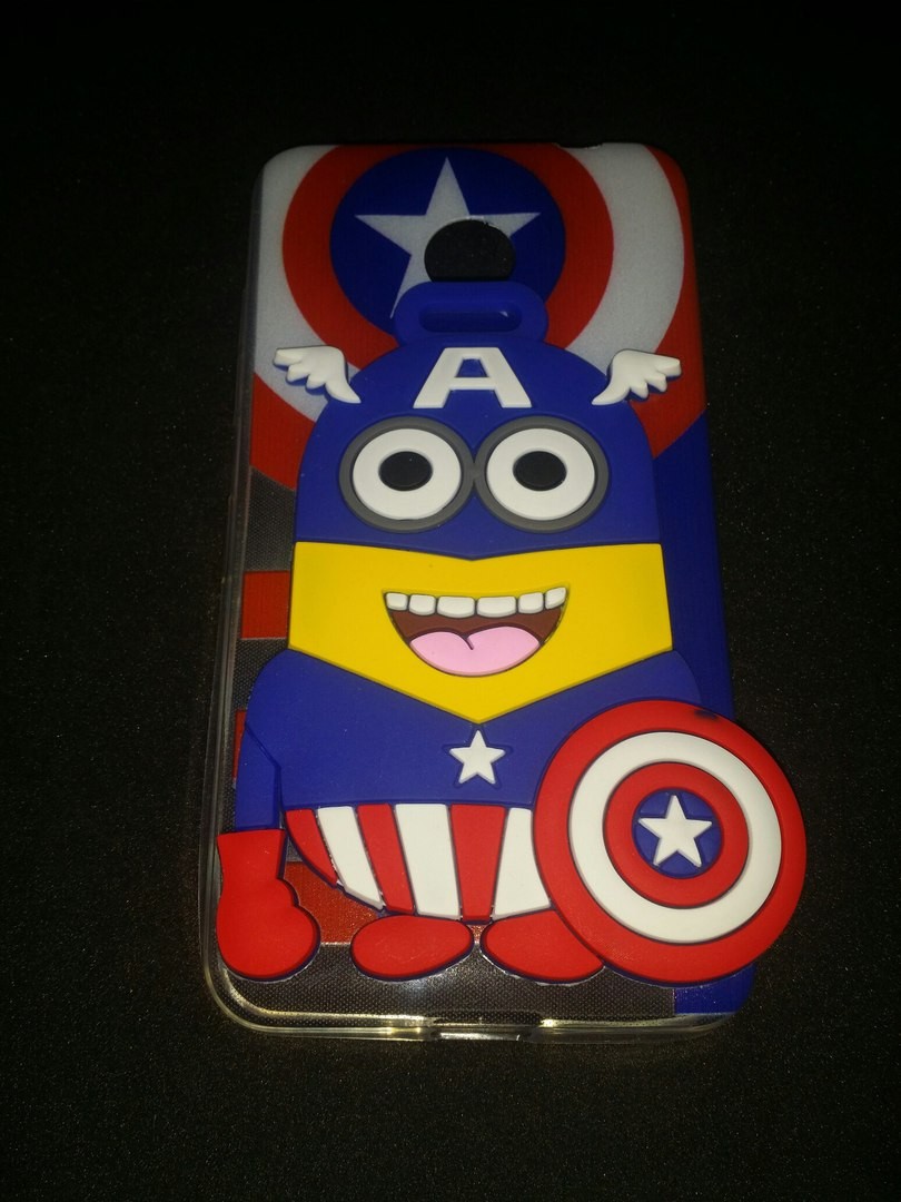 Накладка для Nokia Lumia X2 "Міньон-капітан" (силікон)-0