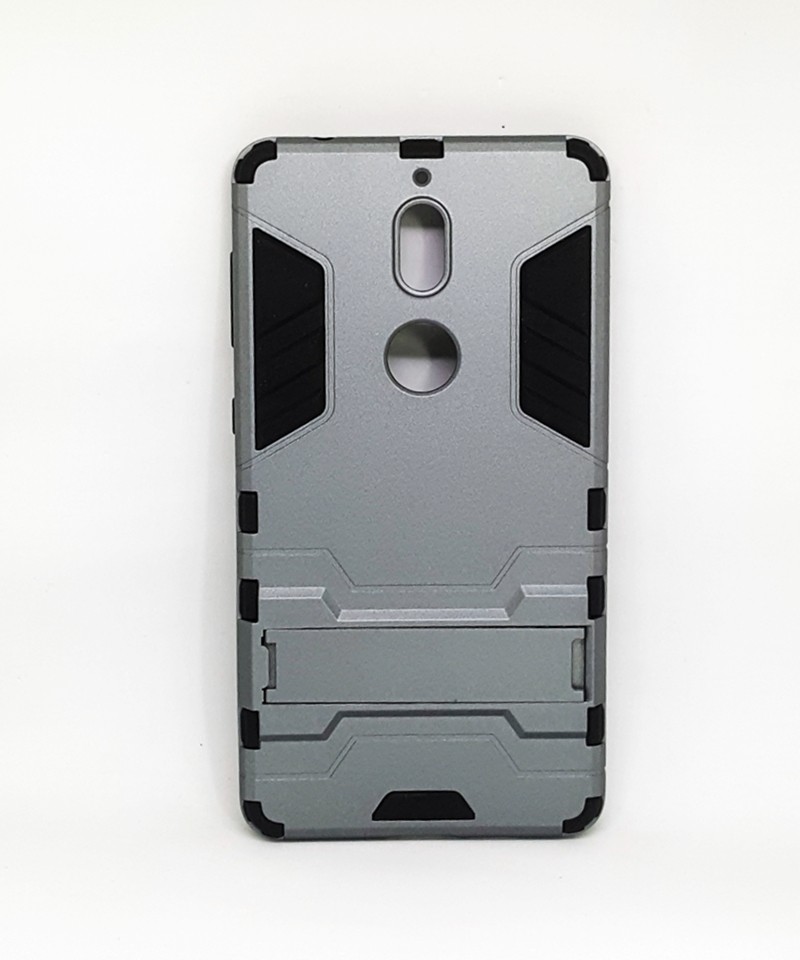 Накладка Hard Defence для Nokia 7 сіра-0