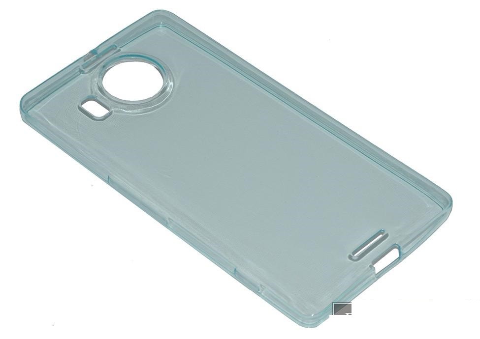 Накладка TPU Сrystal для Nokia 950 XL бірюзова-0