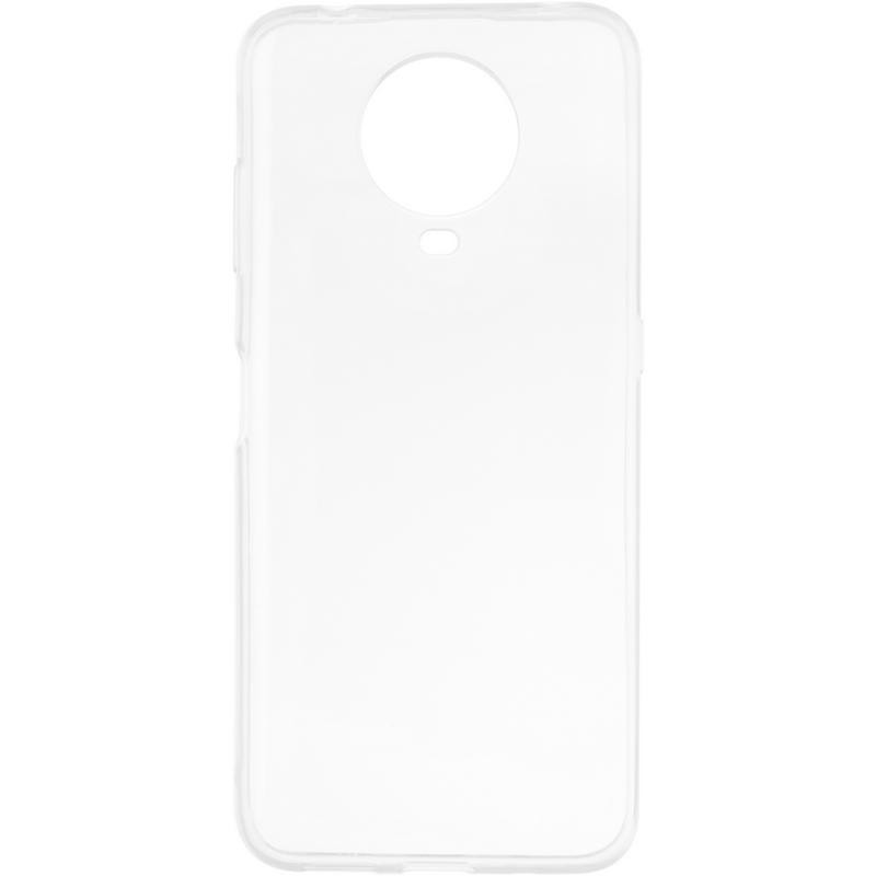 Накладка силіконова для Nokia G20 / G10  (прозора)-0