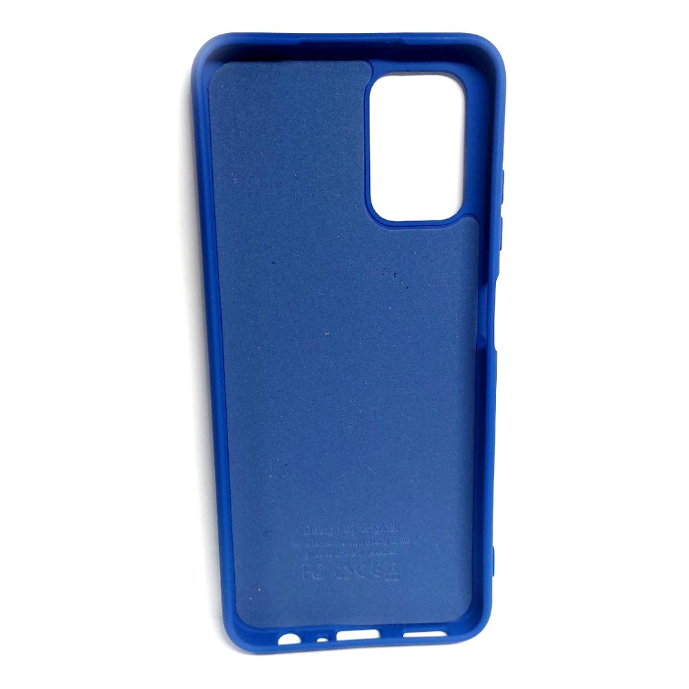 Silicone Cover Full Protective no logo (AA) для Nokia G22 (Neon blue)-1