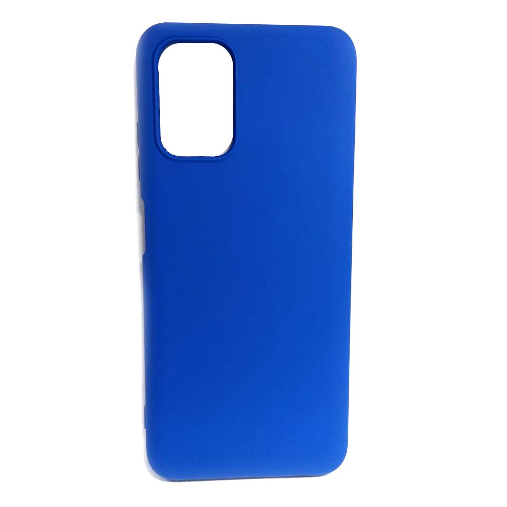 Silicone Cover Full Protective no logo (AA) для Nokia G22 (Neon blue)-0