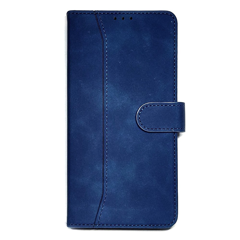 Книжка Cover Stylish Slot Matte для Samsung A24 (Темно-синя)-0