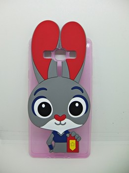 Накладка TOY для Samsung A7 A700 Джуді сіра-0
