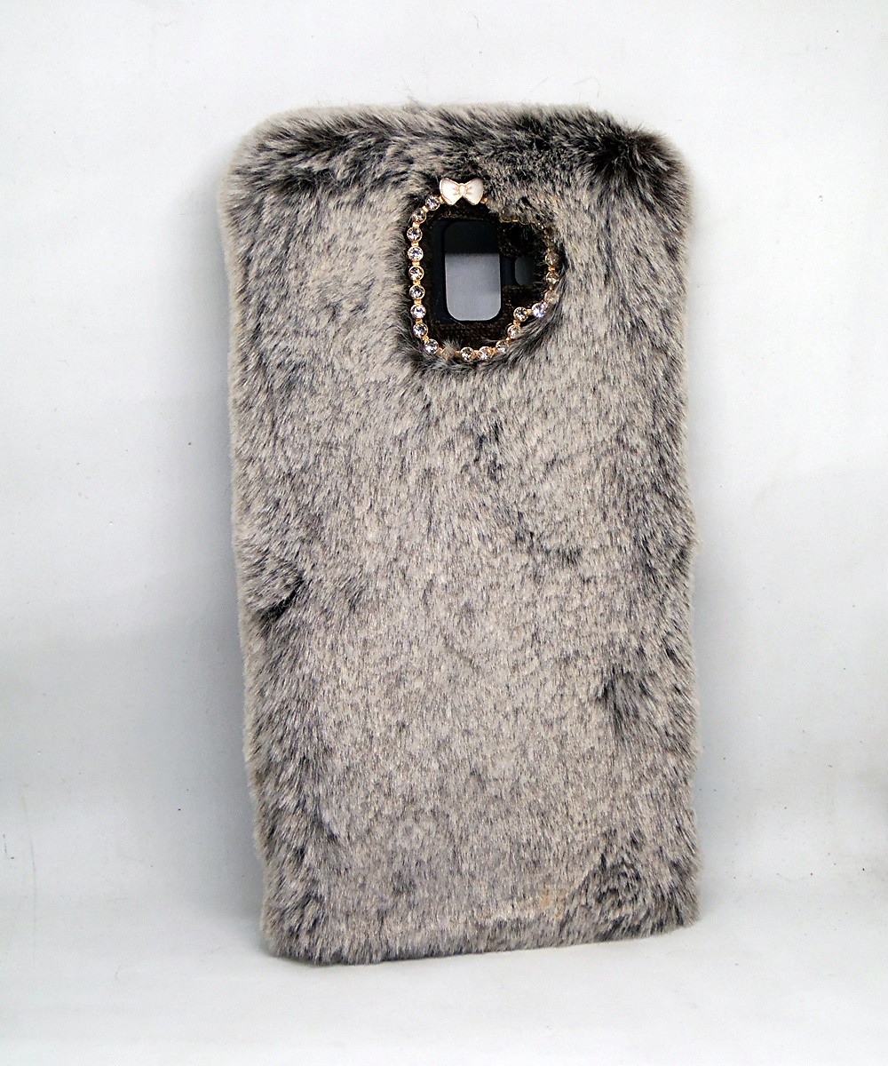 Накладка FUZZY для Samsung J4 Plus (2018)/J415 (шоколад)-0