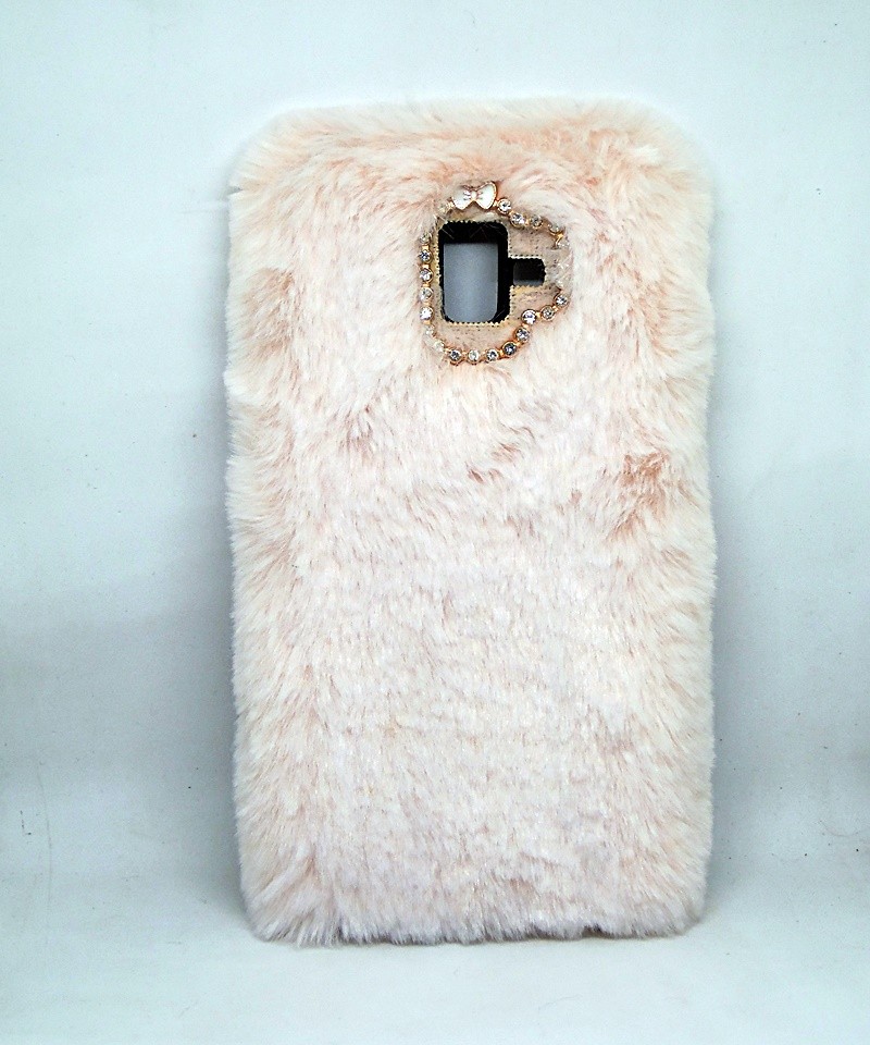 Накладка FUZZY для Samsung J4 Plus (2018)/J415 (персик)-0