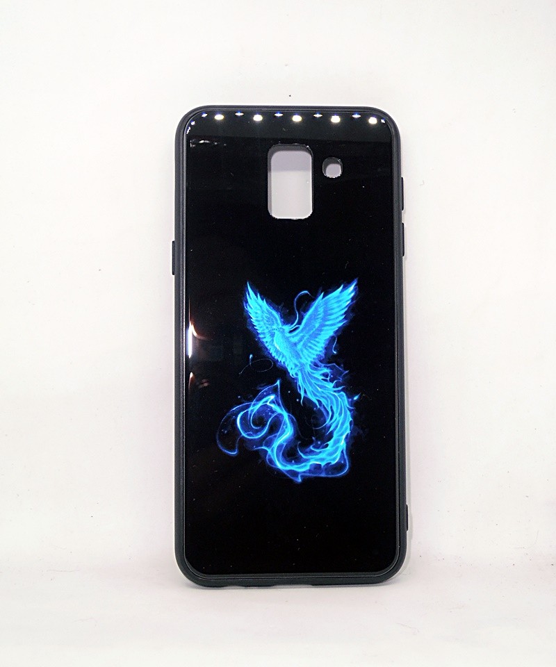 Накладка LUMINOUS GLASS для  Samsung A8 Plus (2018)/A730 (Phoenix)-0