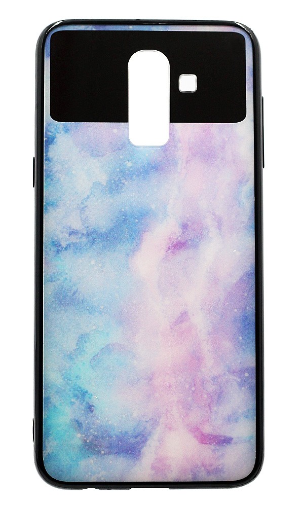 Накладка  mirror для Samsung A8 (2018) бузкова-0