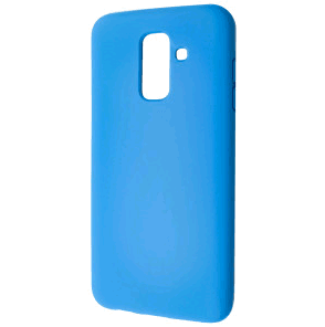 Накладка Fibra для Samsung A6 Plus (Azure)-0