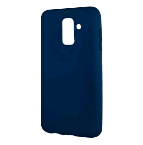 Накладка Fibra для Samsung A6 Plus (Navy Blue)-0