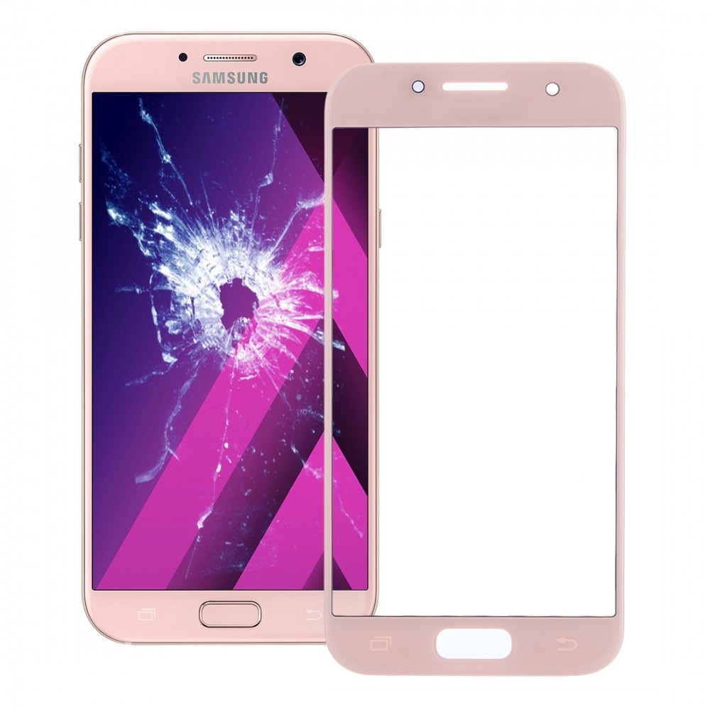 Захиснсе скло Full Screen Samsung A720 (A7-2017) Rose-0