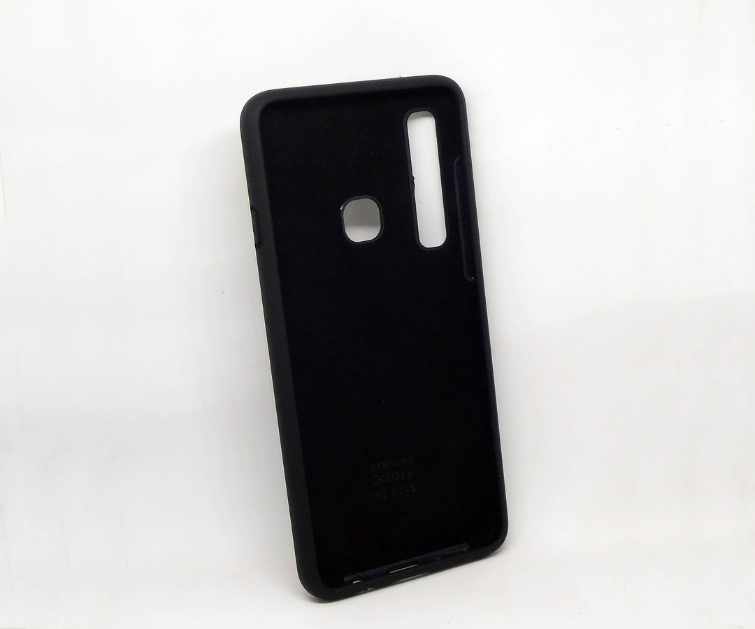 Silicone Cover Full Protective Samsung Galaxy A9 2018 (A920F) (black)-1