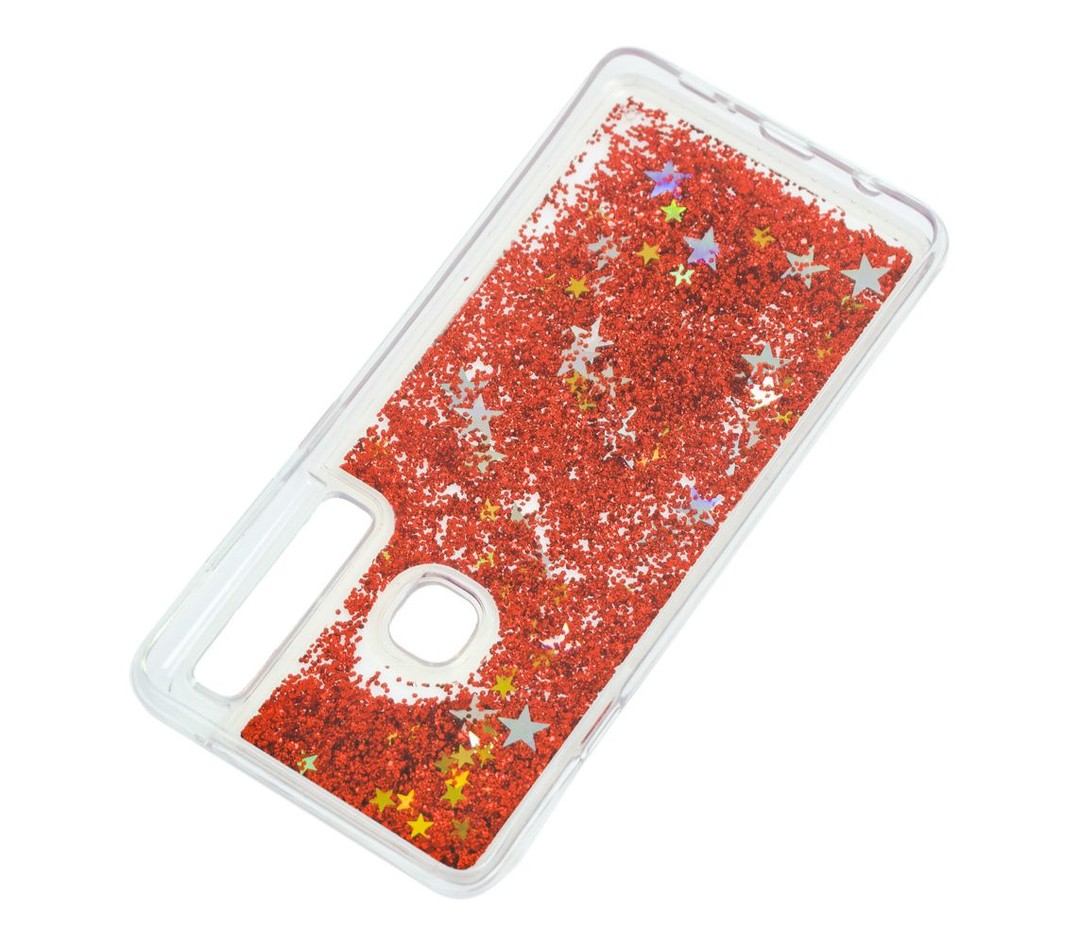 Накладка Aqua для Samsung A9 (2018) "Золоті зірки та червоний пісок"-2