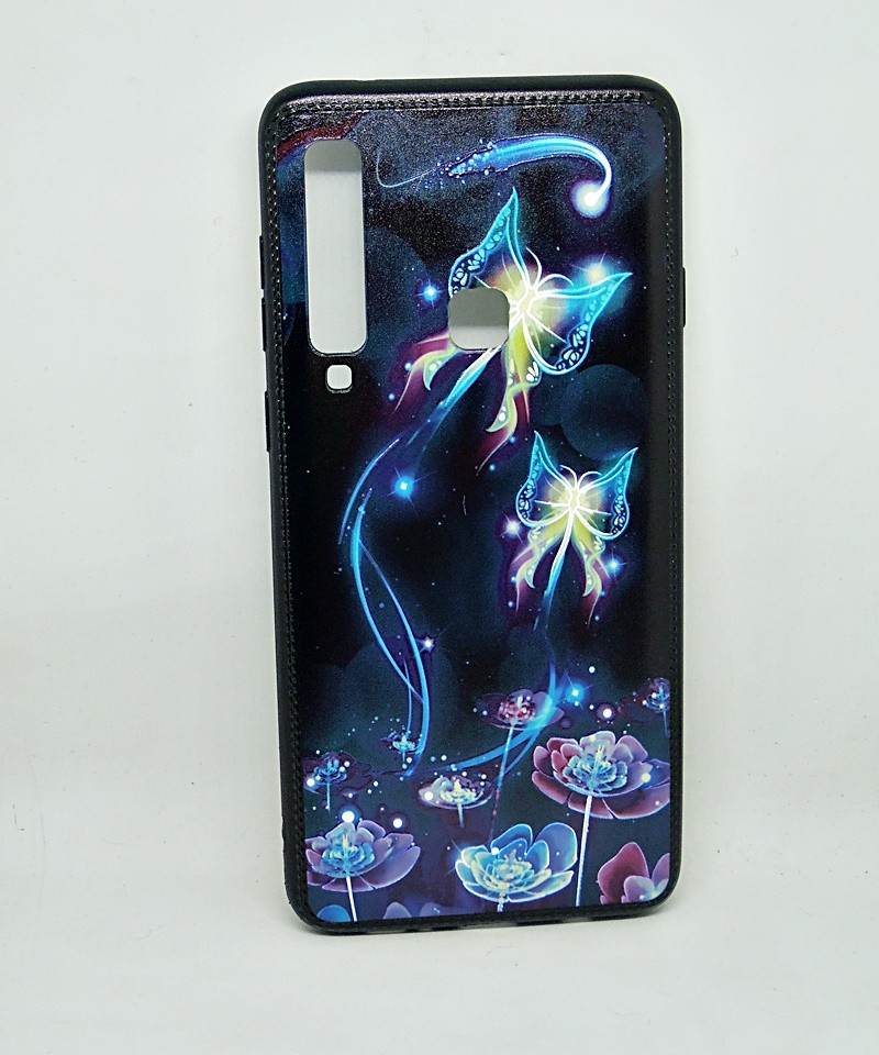 Накладка NIGHT CASE для  Samsung A9 (2018)/A920   "Метелики і квіти" (світиться)-0