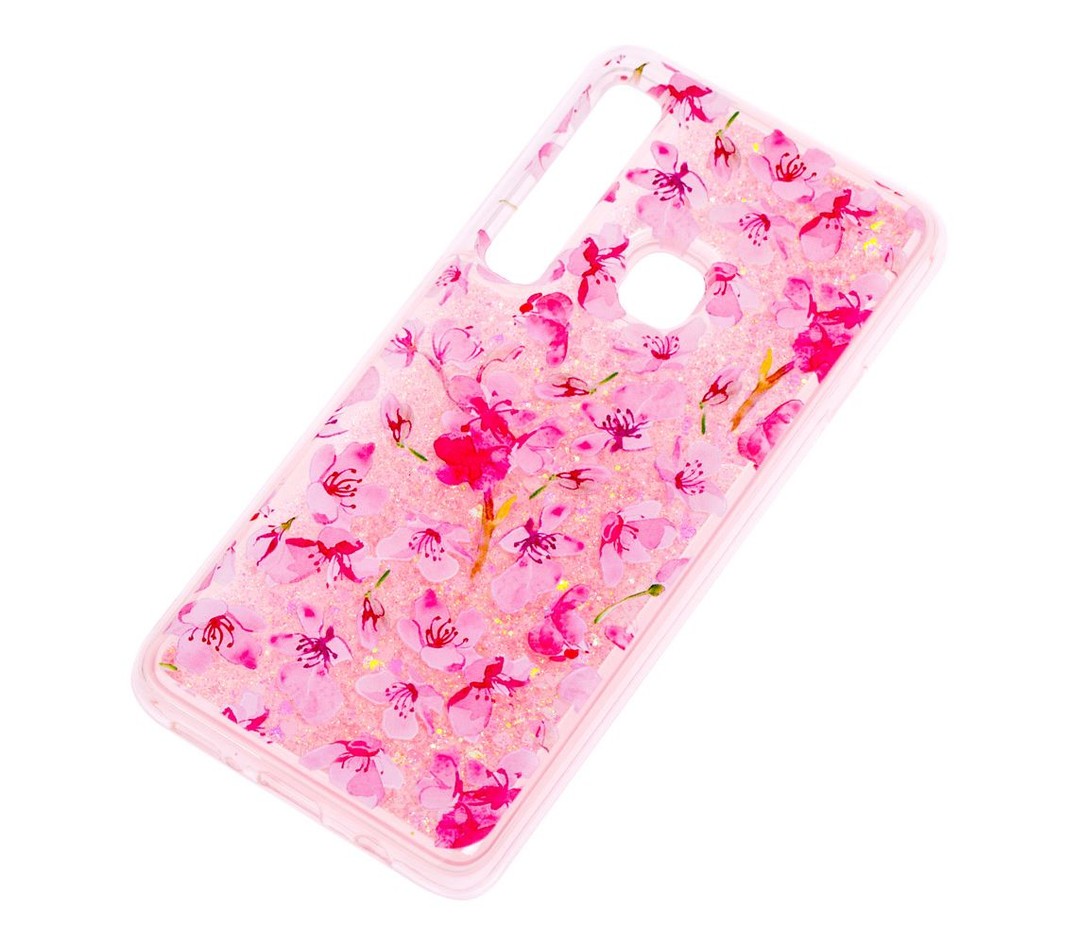 Накладка Lovely Stream для Samsung A9 (2018) "more pink flowers"-1
